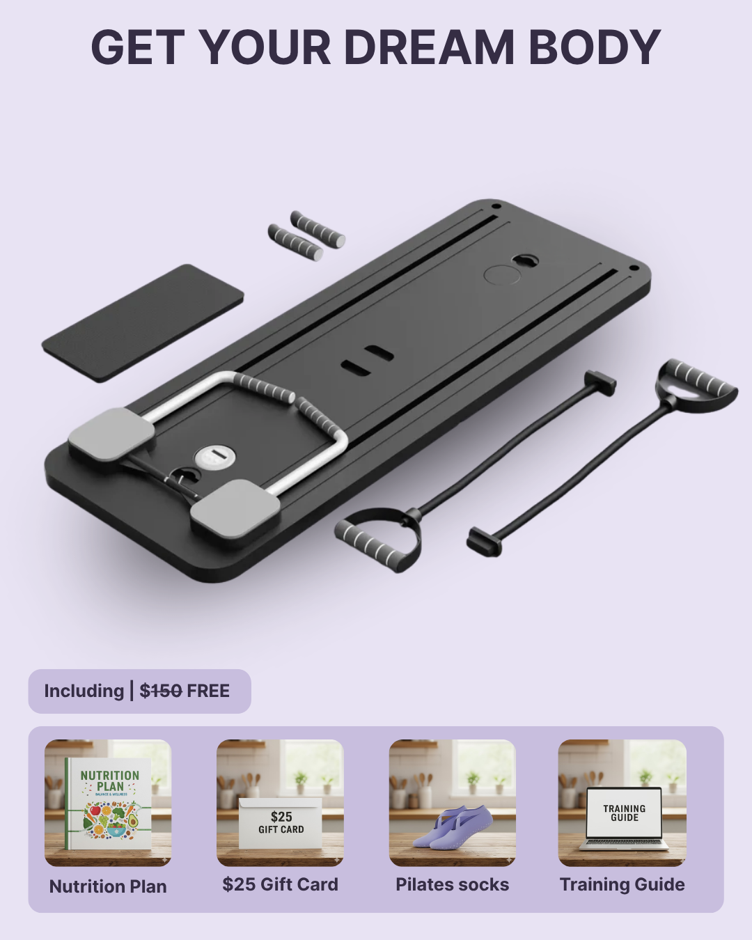 The Marilyn Pilates Board – Get Your Dream Body