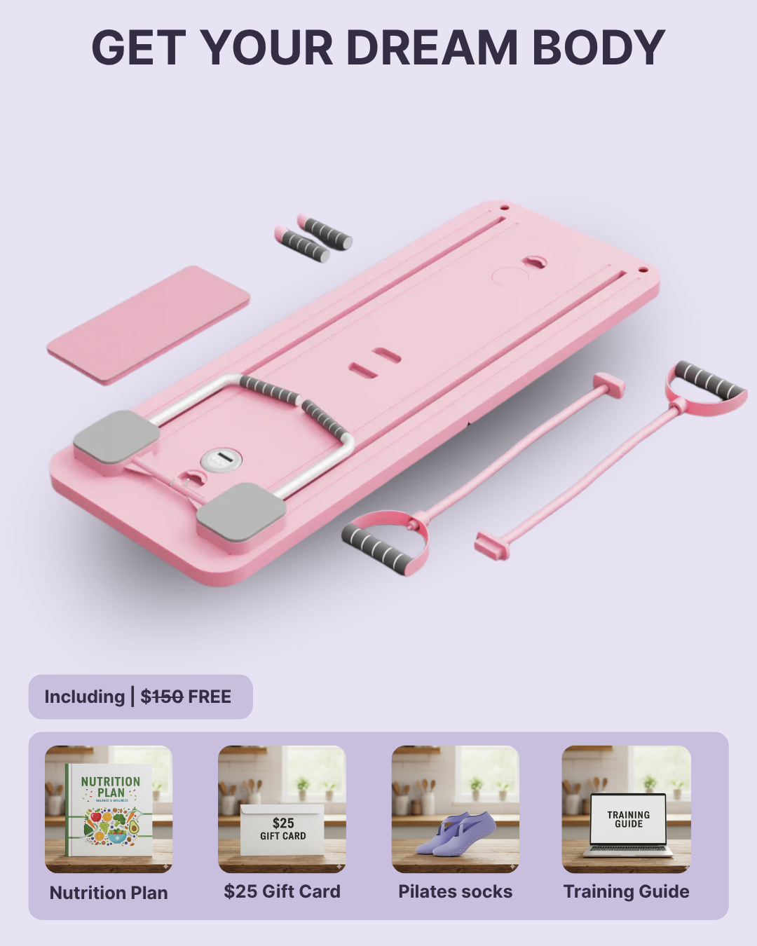 The Marilyn Pilates Board – Get Your Dream Body
