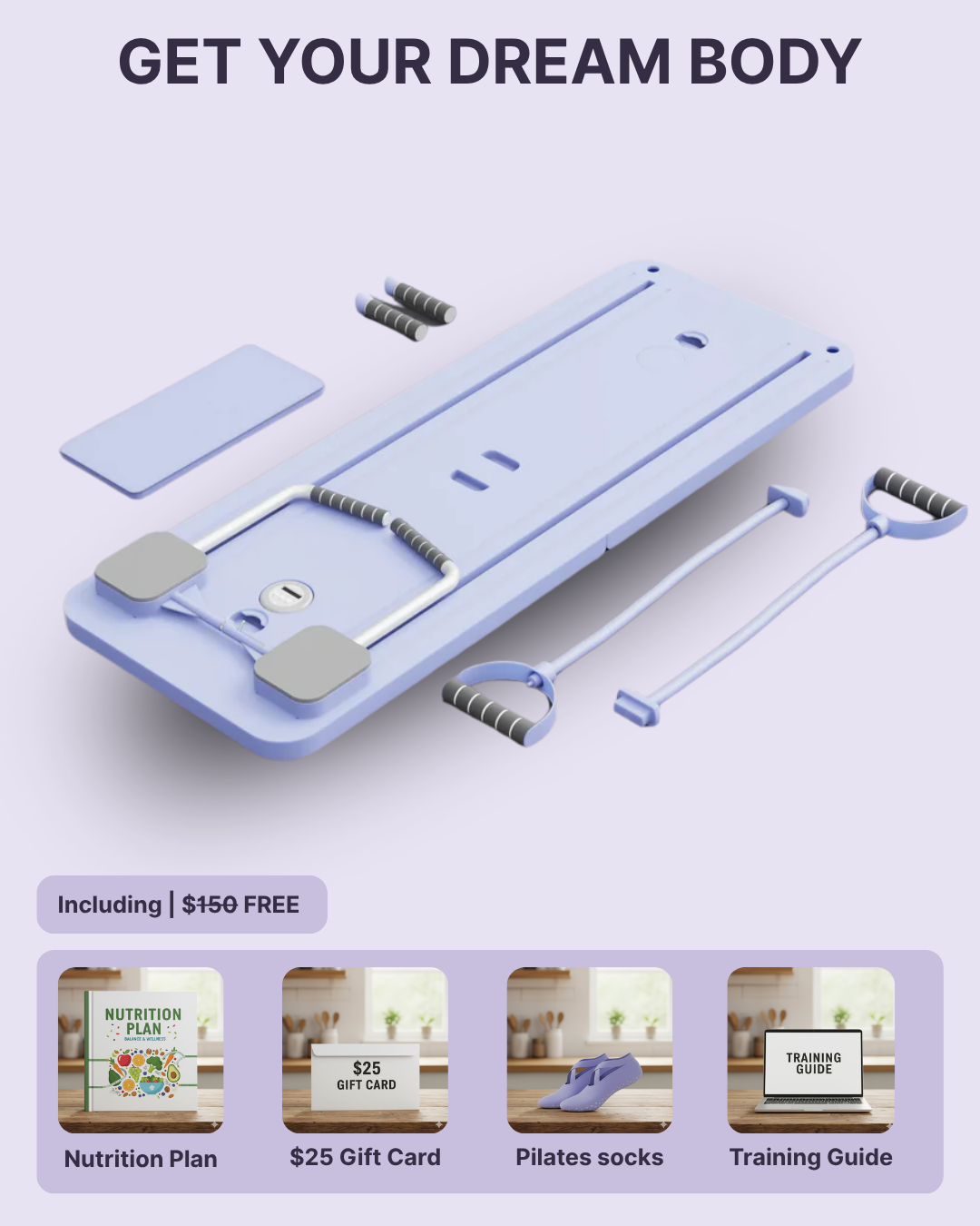 The Marilyn Pilates Board – Get Your Dream Body